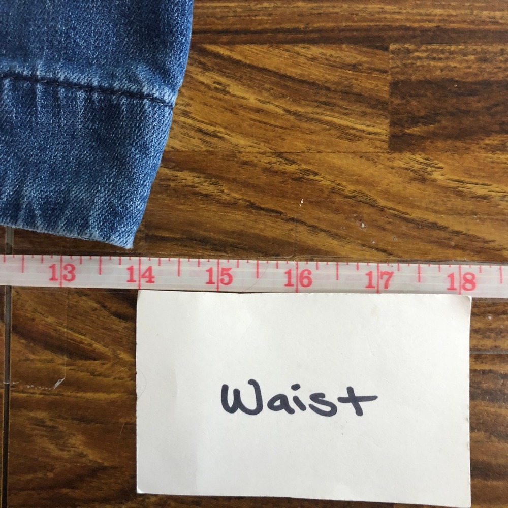 Uniqlo Womens Tapered Belted Pleated Jeans Size‎ 26 Blue MISSING BELT - Picture 12 of 15